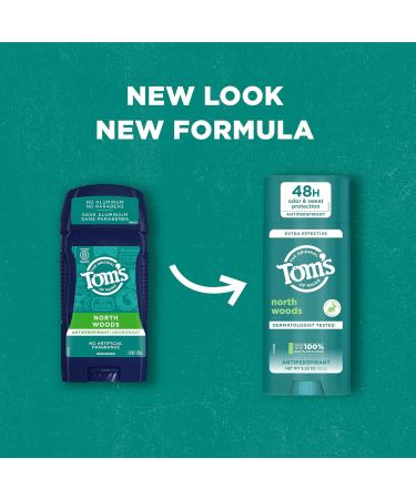 Tom s of Maine North Woods Antiperspirant for Men and Women With Recycled Aluminum 3.25 oz North Woods AP 3.25 Ounce (Pack of 1) - Buy Online on SooperMarket.com