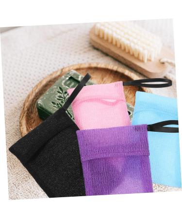 Baluue 4pcs Soap Bag Soap Holder Soap Bar Storage Soap Pouch for Shower Soap Net Shampoo Bar Bag Nylon - Buy Online on SooperMarket.com