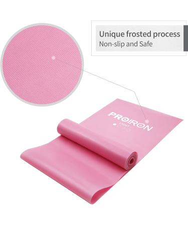PROIRON Latex-Free Resistance Bands for Strength Training Yoga Pilates - Light/Medium/Heavy f-Pink/1.5m/15lb - Buy Online on SooperMarket.com