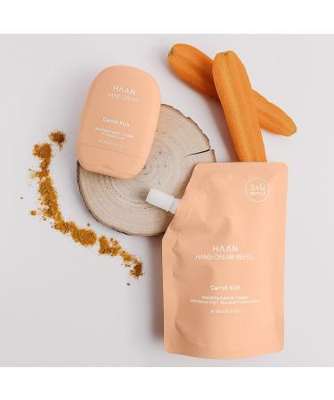 Haan Hand Cream - Vegan - 150ML - Refill Pouch - Various Scents (Carrot Kick) - Buy Online on SooperMarket.com