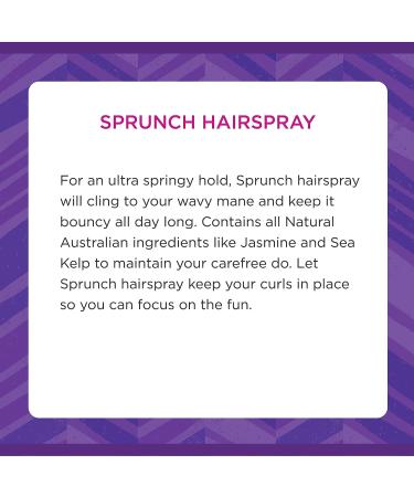 Aussie Sprunch Non-Aerosol Hairspray 8.5 fl oz Citrus - with Jojoba Oil & Sea Kelp - Pack of 1 - Buy Online on SooperMarket.com