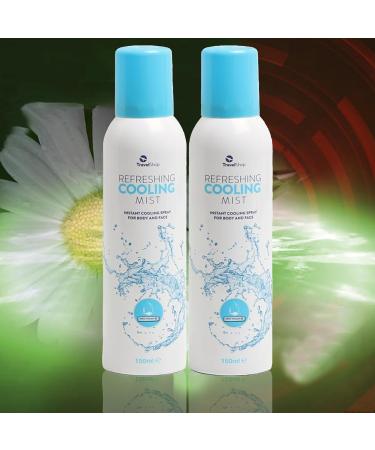 Katsy Style Travel Shop Refreshing Cooling Mist 150ml x2 - Vitamin E Quick Cooling & Refreshing for All Skin Types - Buy Online on SooperMarket.com