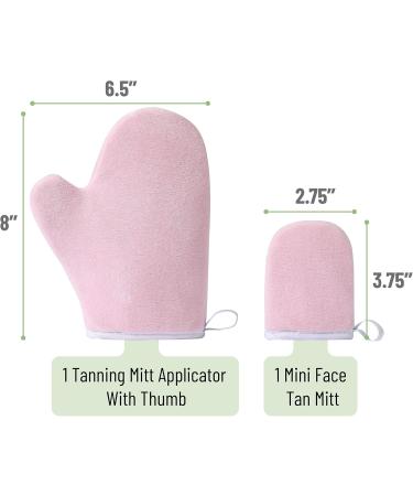 Slick- Self Tanning Mitt Pink Self Tanner Mitt Self Tan Mitt Tanning Glove Tanning Mitts Self Tanner Self Tanning Glove Tanning Gloves for Self Tan Lotion Self Tanner Glove Mitt - Buy Online on SooperMarket.com