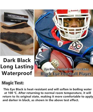 Go Ho Eye Black Stick - Easy-to-Apply Face Paint for Football/Baseball/Softball - 1PC - Buy Online on SooperMarket.com