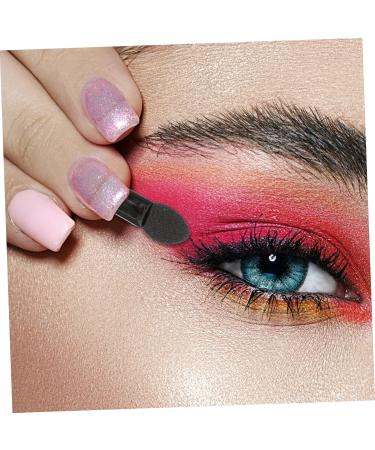 NOLITOY 300 Pcs Mini Eyeshadow Swab Eye Makeup Cosmetics Eyeshadw Brush Concealer Brush Plastic - Buy Online on SooperMarket.com
