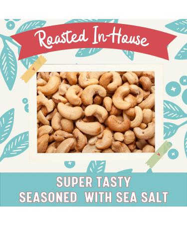 Sunburst Snacks Roasted Salted Cashew Nuts 1kg - Kedassia Certified, Kosher, Recyclable Pouch - Buy Online on SooperMarket.com
