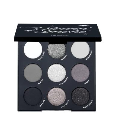 ColourPop Blowin' Smoke Eyeshadow Palette - Silver Eyeshadow and Smokey Eye Eyeshadow Palette with Metallic and Matte Finishes - High-Pigment Eye Makeup with a Long-Wearing Formula (0.3 oz)