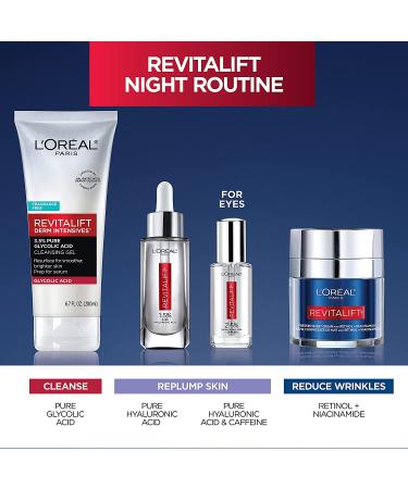 Revitalift Night Cream with Retinol & Niacinamide - Hydrate & Reduce Wrinkles | L'Oreal Paris - Buy Online on SooperMarket.com