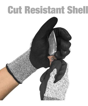 ELFGO Cut Resistant Diving Scuba Gloves - Ergonomic Water Gloves for Spearfishing, Surfing, Fishing (Extra Large) - Buy Online on SooperMarket.com
