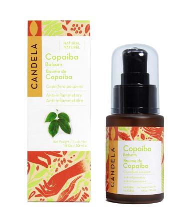 Wild Sustainably-sourced Copaiba Balsam (Oleoresin). 100% Pure. Candela Peru. 30ml / 1 fl oz