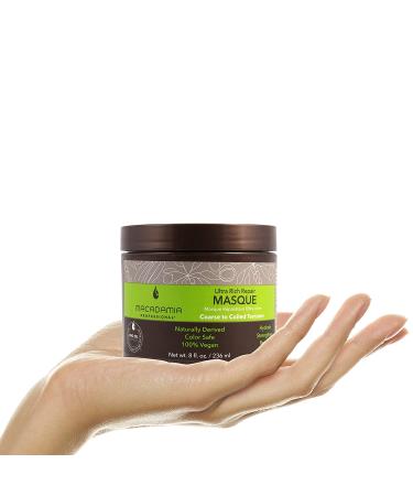 Macadamia Professional Ultra Rich Repair Masque 8 fl oz - Deep Condition Coarse & Coiled Hair - Buy Online on SooperMarket.com