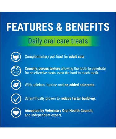 DENTALIFE Dental Cat Treats Salmon 40g Pack of 8 - Buy Online on SooperMarket.com