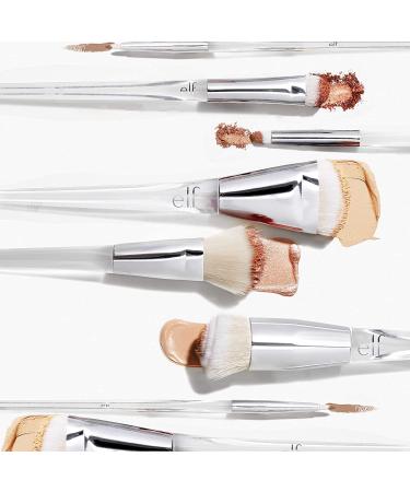 e.l.f. Precision Eyeshadow Brush | Medium Tapered Soft Synthetic | Blends, Highlights, Contours & Shades | Applies Color Easily | Luxurious & Easy to Clean - Buy Online on SooperMarket.com