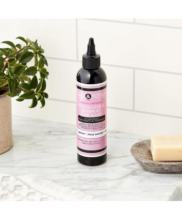 Curls & Potions Fermented Rice Water 8oz - Hair Strengthening, Shine & Growth Formula for pH Balance - Ideal for Hair Loss, Length Retention, and Color Treated Hair - Buy Online on SooperMarket.com