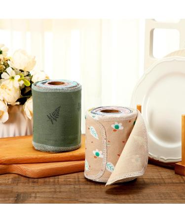 Vitalcozy Reusable Toilet Towels | Washable & Absorbent Cotton Bidet Towels | Eco-Friendly Paperless Wipes for Kitchen & Home - Buy Online on SooperMarket.com