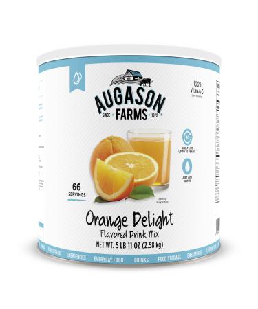 Augason Farms Orange Delight Drink Mix 5 lb. 11 oz. Orange 5 Pound (Pack of 1)