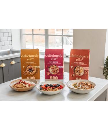 Deliciously Ella - Granola & Muesli Gluten-Free Vegan Friendly Healthy Breakfast (6 boxes) (Original Granola) - Buy Online on SooperMarket.com