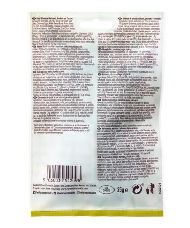Wild West Beef Jerky - 16 Pack Jalapeno 25g | High Protein Dry Meat Snack - Buy Online on SooperMarket.com