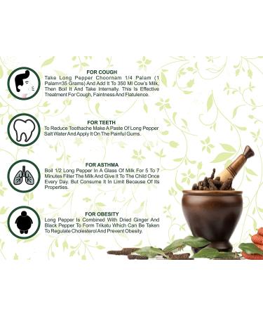 Organic Indian Long Pepper Pippali - 100g Pack - Buy Online on SooperMarket.com