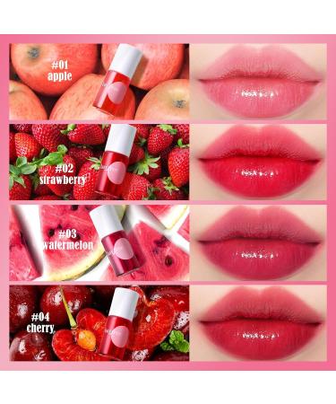 Bayfree Lip Tint Stain Set - Long Lasting, Waterproof, Matte Finish Lip Makeup (Fruit Farm Collection) - Buy Online on SooperMarket.com