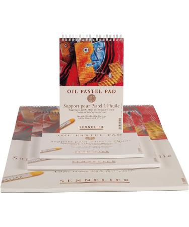Sennelier Oil Pastel Card 9.5x12.5 - High-Quality Surface for Oil Pastels - Buy Online on SooperMarket.com