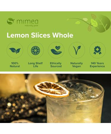 Mimea Lemon Slices Whole | 1kg | Quality Ingredients | Dried Fruit | Natural | No Additives | Cocktails | Garnishes | Baking | Food Grade - Buy Online on SooperMarket.com