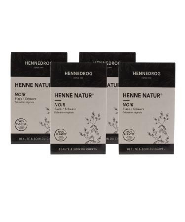 Hennedrog - Henna Natur Schwarz 4 x 90 g