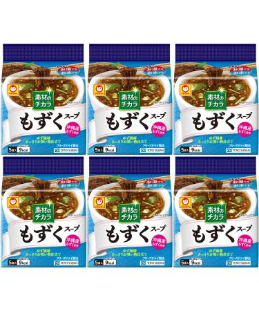 Maru-chan Okinawa Mozuku soup 5PX6 bags