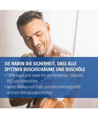 Spitzner Shower Foam Discoverer Set (8 x 150 ml) - Vegan & Dermatologically Tested - Citrus Ceder Acai Yuzu Energy Passion Lavender Pure Man & Balance - Buy Online on SooperMarket.com
