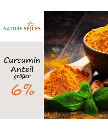 Buy Nature Spices Turmeric Powder 100g | High Curcumin Superfood for Golden Milk Masala & Tea | Authentic Indian Turmeric - Buy Online on SooperMarket.com