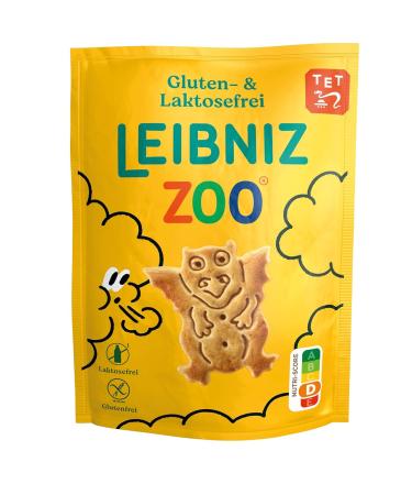 Leibniz Zoo Gluten & Lactose-Free Butter Cookies - 8-Pack (100g Each) | Deliciously Fun Fable Motifs - Perfect for Snacking & Sharing! - Buy Online on SooperMarket.com