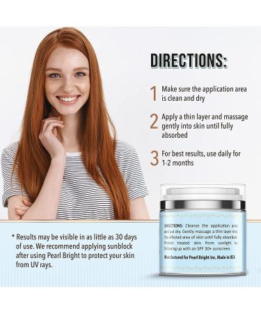 PearlBright Dark Spot Remover for Face & Body - Natural Skincare for Sensitive Areas - Made in USA - With Licorice, Mulberry Extract, Arbutin - 1.7oz - Buy Online on SooperMarket.com