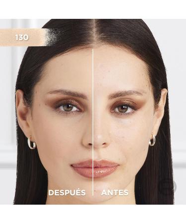 L'Or al Paris Infallible 24H Fresh Wear Foundation in a Powder Full-coverage Longwear Weightless Smooth Finish Water-proof and Transfer-proof 130 True Beige 130 True Beige 9 g (Pack of 1) - Buy Online on SooperMarket.com