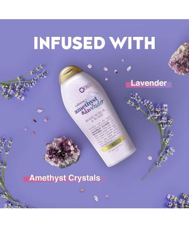 OGX Calming Amethyst & Lavender Body Scrub & Wash 19.5 fl oz - Gently Exfoliating - Buy Online on SooperMarket.com