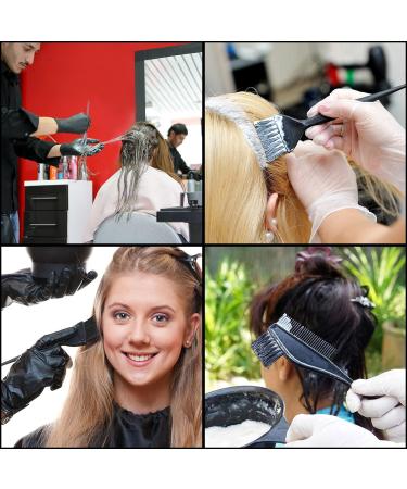 Yibaijia 9-Piece Hair Dye Brush Set - Essential Hair Coloring Tools & Accessories for Perfect Hair Color Application - Buy Online on SooperMarket.com