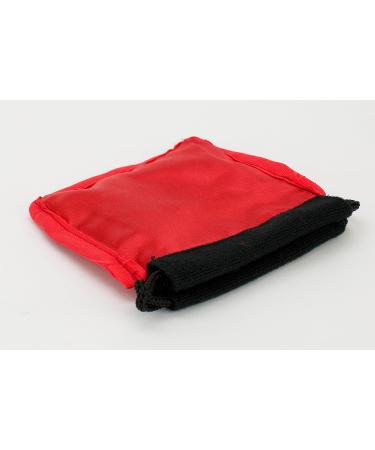 Black Dice Bag with Red Satin Lining | Holds 21 16mm Dice | Double Stitched Snag-proof Design - Buy Online on SooperMarket.com