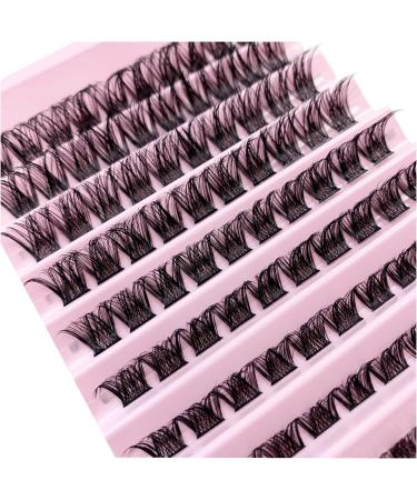 Bransfy Cluster Lashes D Curl 100 Pcs | Reusable & Natural Look False Eyelashes | DIY Eyelash Extension Kit | Super Thin Band | Soft & Comfortable | 8-16mm | B03-0.07 D - Buy Online on SooperMarket.com