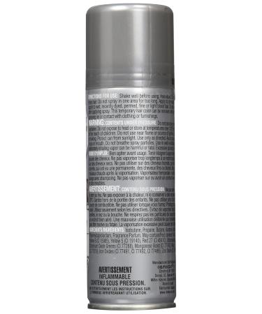 Silver Hair Spray Color - 3 oz. (1 Count) - Instantly Transforms Your Look Ideal for Parties & Cosplay - Buy Online on SooperMarket.com