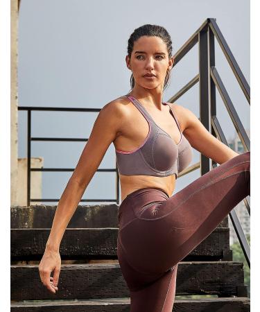 SYROKAN Women's Full Support High Impact Racerback Sports Bra 38C Multicoloured #2 - Buy Online on SooperMarket.com