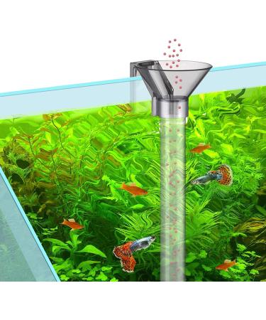 UPETTOOLS Shrimp Feeding Dish Set: Aquarium Fish Feeder Tube Kit with Ring & Brush - Buy Online on SooperMarket.com
