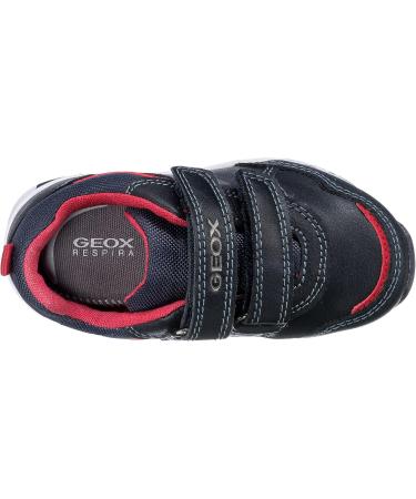 Geox Baby Boy's B Pavlis Sneakers - 4.5 UK Child - Navy Red - Buy Online on SooperMarket.com