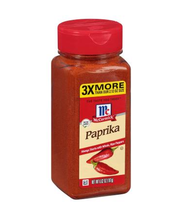 McCormick Paprika, 6.62 oz