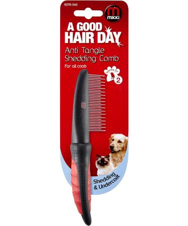 Mikki Dog Cat Moulting Comb - Anti Tangle Shedding Grooming Tool for Matt and Tangle Removal - Buy Online on SooperMarket.com