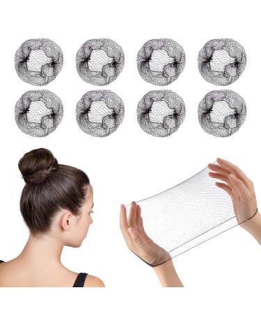 30 Pieces Invisible Hair Grids - Elastic Hair Network for Women & Girls - Perfect for Ballet Dances - Black - Buy Online on SooperMarket.com