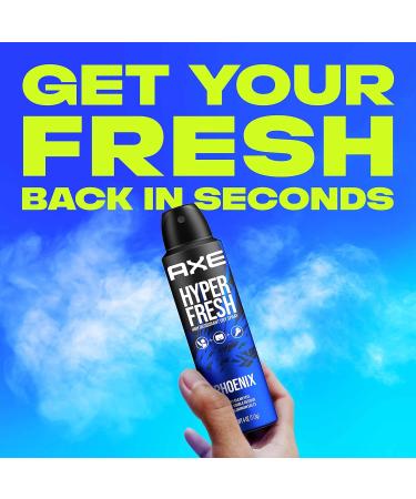 AXE Phoenix Deodorant Spray - 48 Hour Odor Protection Crushed Mint & Rosemary Aluminum-Free No Residue 4 oz - International Shipping Available - Buy Online on SooperMarket.com