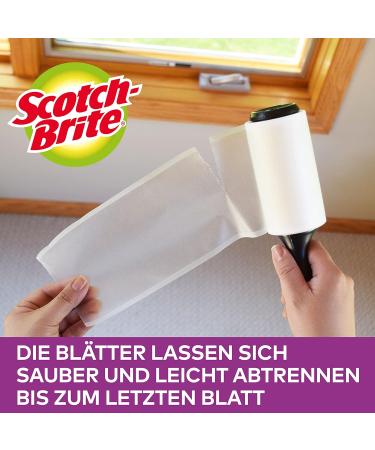 Scotch-Brite Pet Extra Sticky Lint Roller - 3 Rolls 144 Layers | Best for Dog & Cat Hair Removal | International Shipping Available - Buy Online on SooperMarket.com