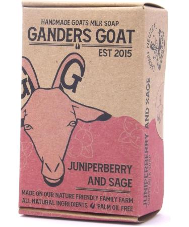 Juniper and Sage Scented Goat Milk Soap 100g Minimal Ingredients Palm Oil Free Handmade Biodegradable. - Buy Online on SooperMarket.com