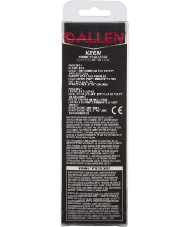 Keen Shooting Safety Glasses with Yellow Lenses - ANSI Z87.1+ & CE Rated Black/Gray - Buy Online on SooperMarket.com