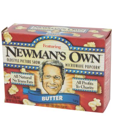 Newman's Own Old Style Picture Show Butter Microwave Popcorn - 3 Count - Buy Online on SooperMarket.com