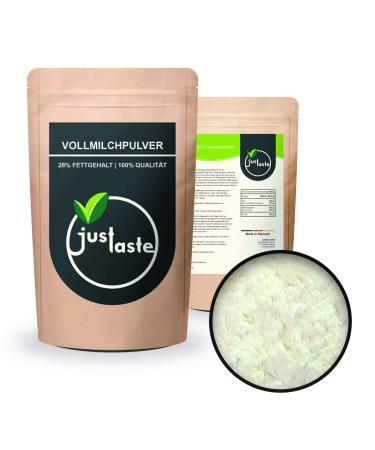 1 kg size selection of full milk powder |26% fat |Dry milk spray -dried |Milk powder whole milk |Ideal for travel & emergency reserve 1 kg (1 Pack)